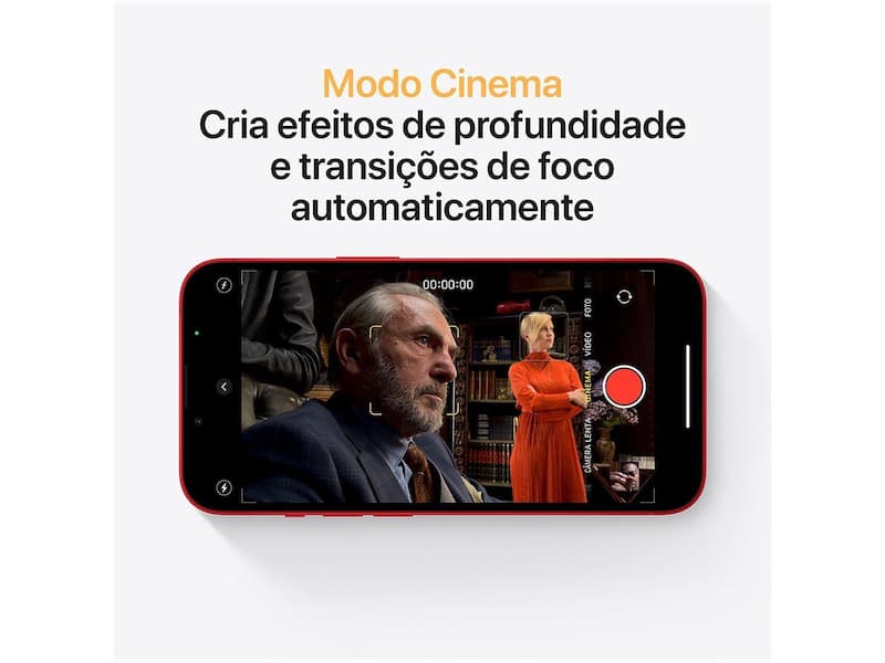 Apple iPhone 13 128GB (PRODUCT)RED Tela 6,1” 12M - iPhone 13